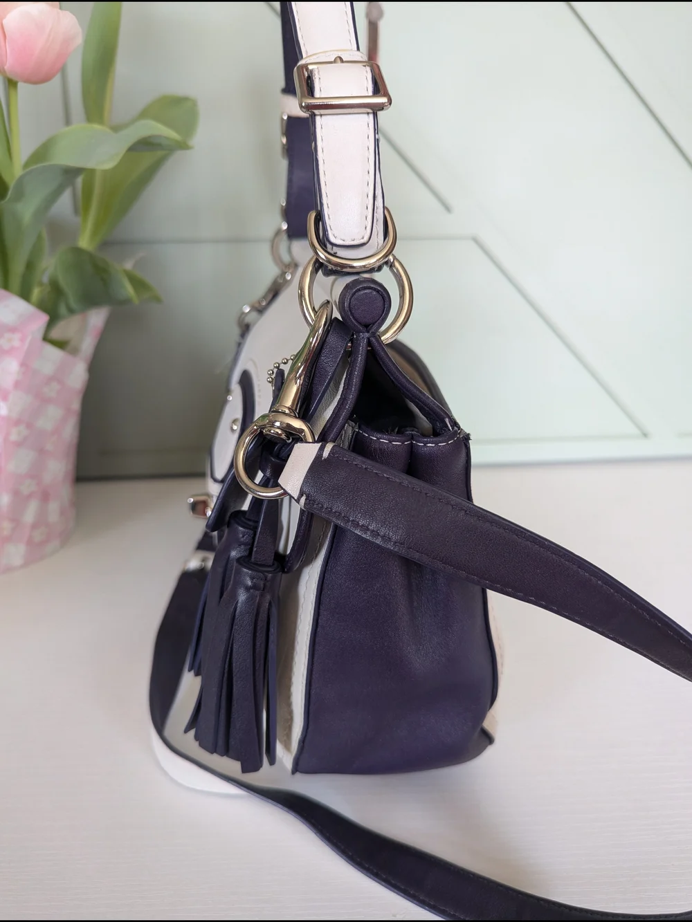 Coach Legacy Archival Two-Tone Willis Crossbody handbags - Picture 4 of 11